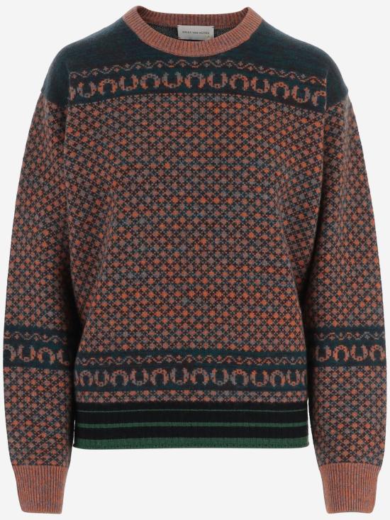 26FW 드리스 반 노튼 스웨터 011209 MULTICOLOR - DRIES VAN NOTEN