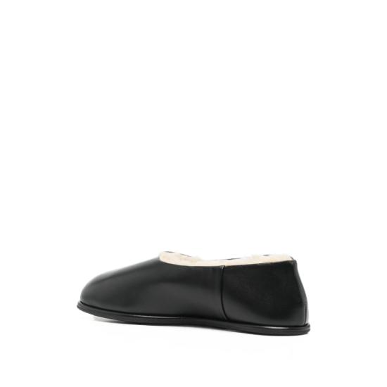 26FW 디어 프랜시스 뮬/슬리퍼 SPS01 SLIPPER BKWHI BLACK - DEAR FRANCES