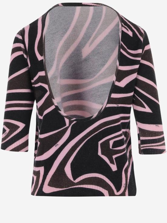 26FW 에밀리오푸치 스웨터 6UKM72 BLACK - EMILIO PUCCI