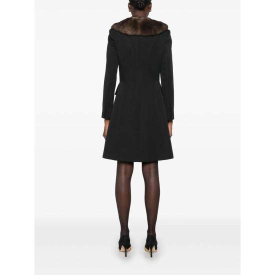 26FW 발렌티노 가라바니 코트 9B3CA8E088J 0NO BLACK - VALENTINO GARAVANI