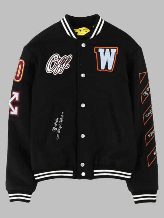 26FW 오프화이트 자켓 44BEH001K F26F001002 BLACK