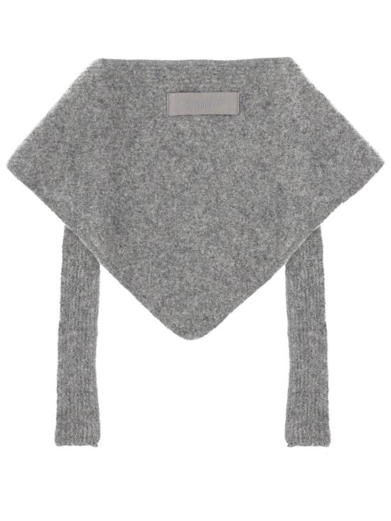 26FW 자크뮈스 르 샤를 그로 그레인 숄 ACU00669AK0 0227970 GRAY - JACQUEMUS