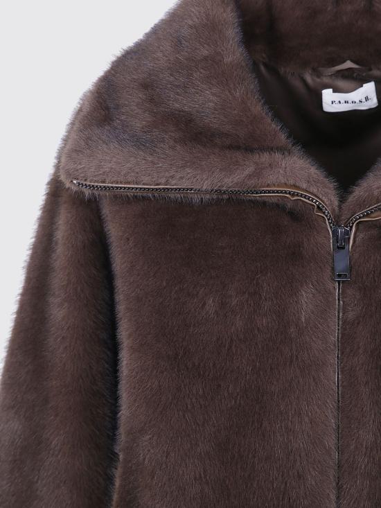 26FW 파로쉬 코트 D431903PULSE26 808 Brown - PAROSH