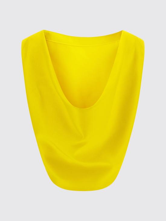 26FW 발렌시아가 탑 872137TUT22 7200 Yellow - BALENCIAGA