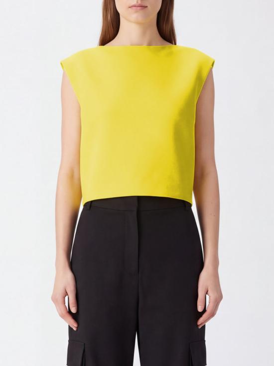 26FW 발렌시아가 탑 872137TUT22 7200 Yellow