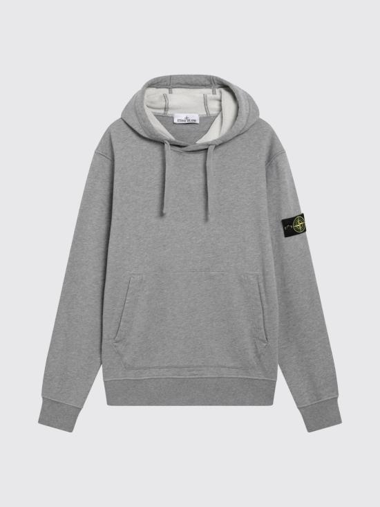 26FW 스톤 아일랜드 후드 티셔츠 6100062S0M51 V0M64 Grey - STONE ISLAND