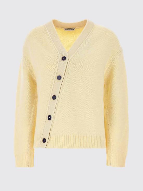 26FW 질샌더 스웨터 J02HP0065J14860 737 Yellow - JIL SANDER