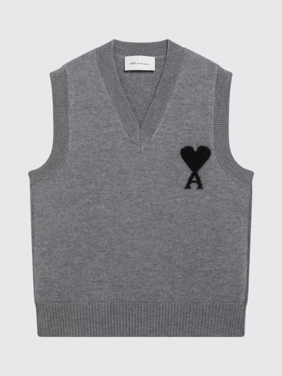 26FW 아미 베스트 UKS902018 A273 Grey - AMI
