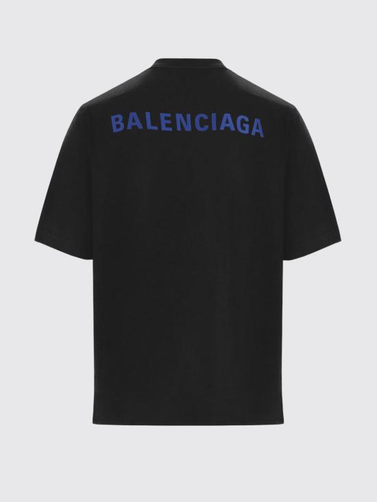 26FW 발렌시아가 백 티셔츠 미디움 핏 764235TTVJ1 8014 Black - BALENCIAGA
