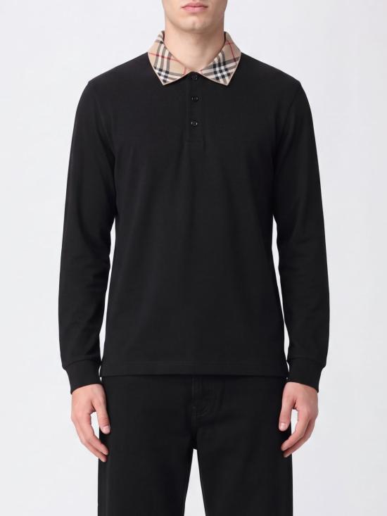 26FW 버버리 폴로 티셔츠 8132655 Black