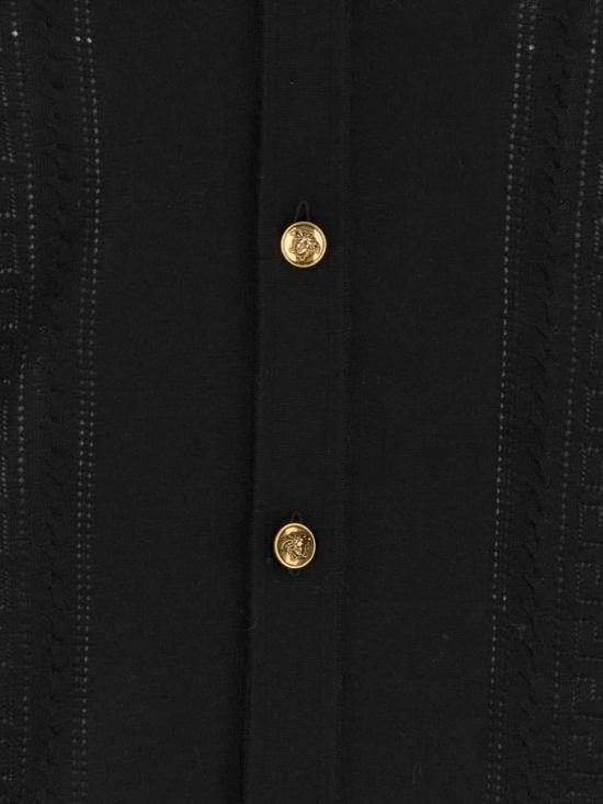 26FW 베르사체 스웨터 10269421A17386 1B000 Black - VERSACE