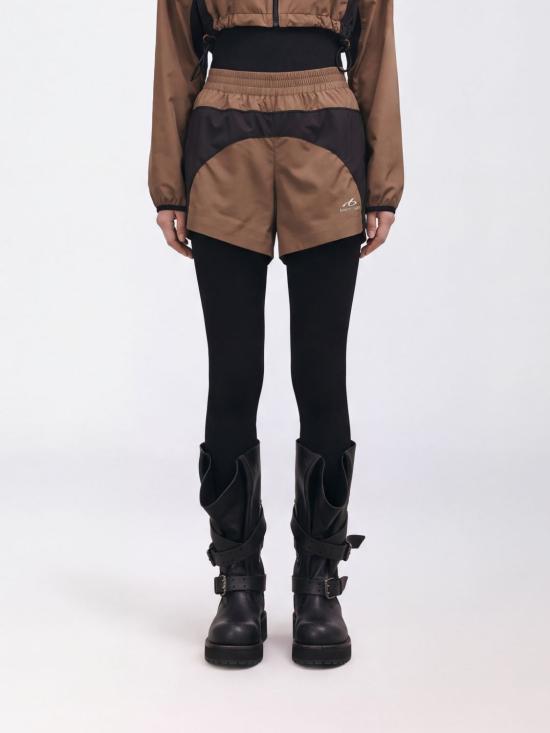 26FW 발렌시아가 숏팬츠 A002BCTUO41 2602 Camel