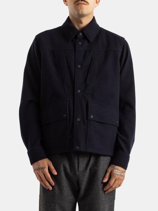 26FW 몽클레어 긴팔 셔츠 L20978P0000289B08 742 Navy