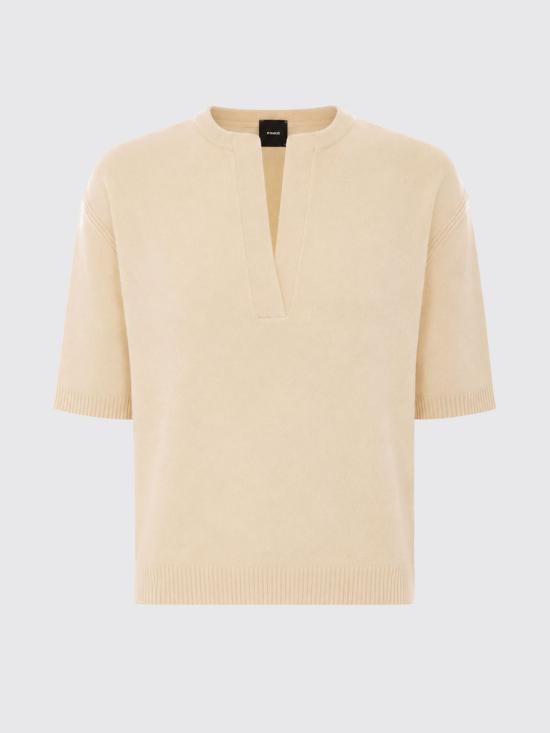 26FW 핑코 스웨터 107206A3G1 C15 Cream - PINKO