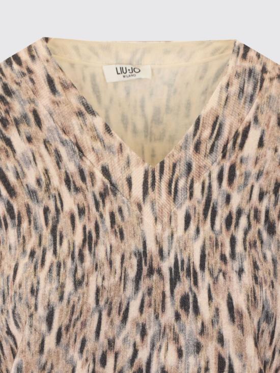 26FW 리우조 스웨터 WF6311MA52S A9016 Brown - LIU JO