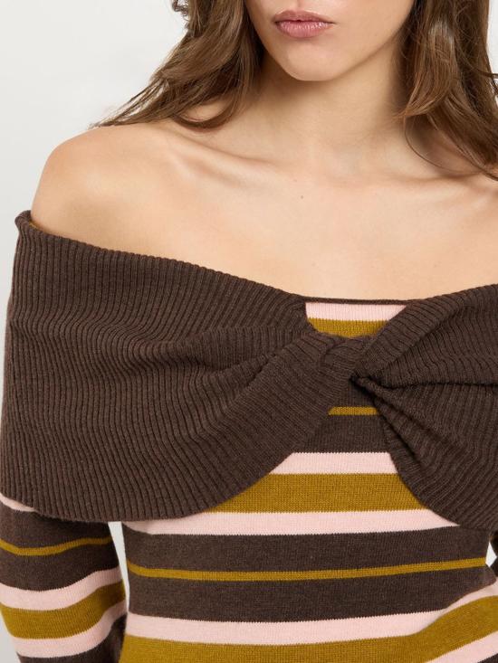 26FW 트윈셋 스웨터 262LI3BEE 13916 Brown - TWINSET