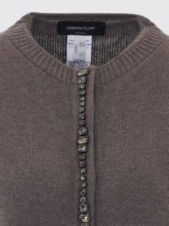 26FW 파비아나 필리피 스웨터 MAD226F498M480 1276 Dove Grey - FABIANA FILIPPI