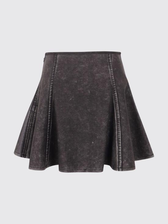 26FW 디젤 스커트 A240700WEBJ 900 Black - DIESEL