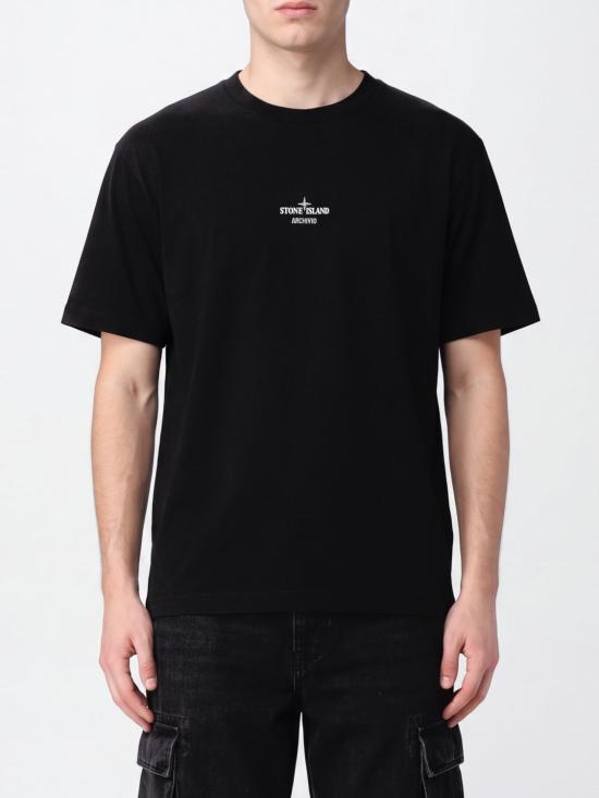 26FW 스톤 아일랜드 반팔 티셔츠 2100033S0091 V0029 Black