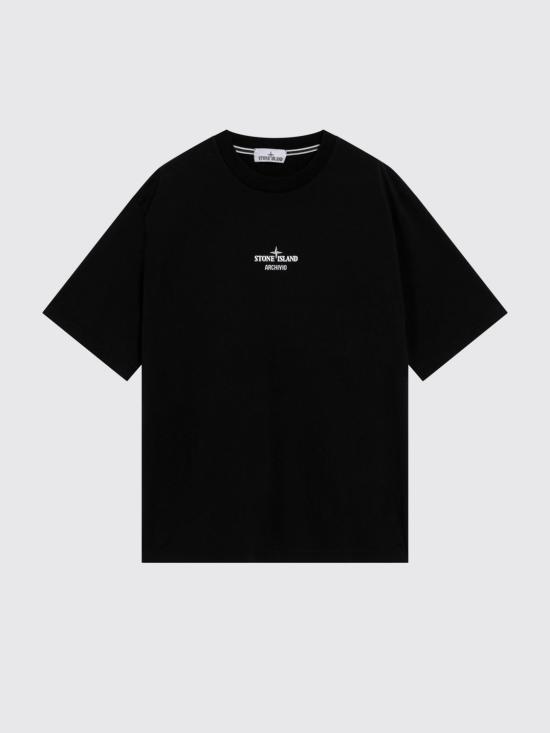 26FW 스톤 아일랜드 반팔 티셔츠 2100033S0091 V0029 Black - STONE ISLAND