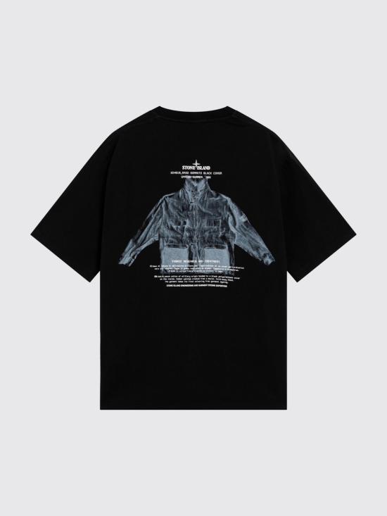 26FW 스톤 아일랜드 반팔 티셔츠 2100033S0091 V0029 Black - STONE ISLAND