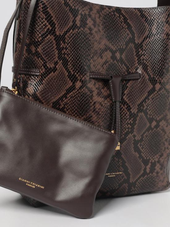 26FW 지아니 끼아리니 숄더백 BS12597PTY 2107 Brown - GIANNI CHIARINI