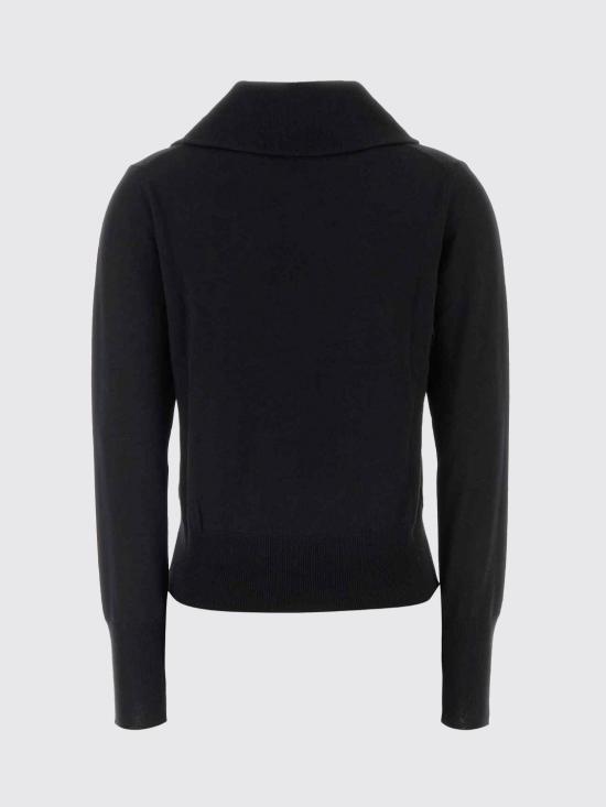 26FW 비비안웨스트우드 폴로 티셔츠 1803008UY005E N401 Black - VIVIENNE WESTWOOD