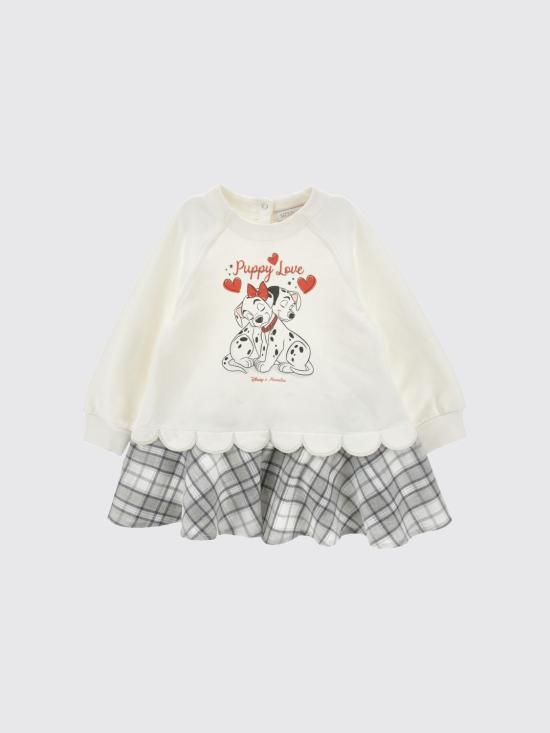 26FW [키즈] 모나리자 점프수트 39H9048030 0133 Yellow Cream
