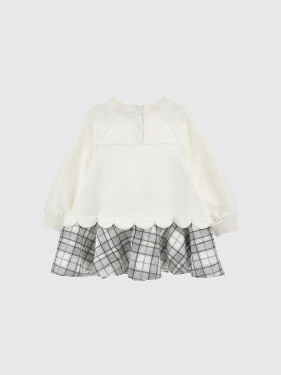 26FW [키즈] 모나리자 점프수트 39H9048030 0133 Yellow Cream - MONNALISA