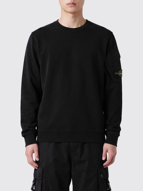 26FW 스톤 아일랜드 긴팔 티셔츠 6100015S0A20 V0029 Black