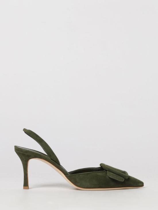 26FW 마놀로 블라닉 힐/펌프스 21901820040 3522 Kaki