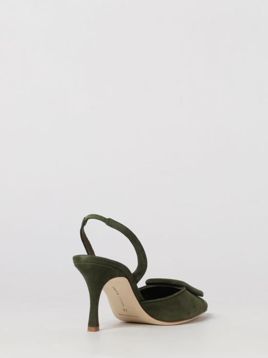 26FW 마놀로 블라닉 힐/펌프스 21901820040 3522 Kaki - MANOLO BLAHNIK