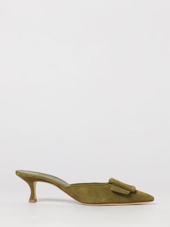 26FW 마놀로 블라닉 슈즈 9XX02460152 3531 Kaki