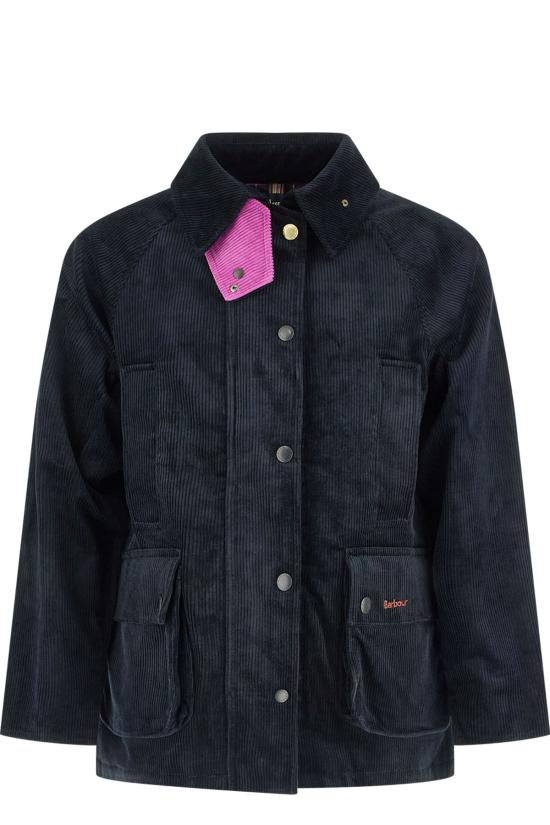 26FW 바버 X 폴스미스 자켓 LCA0433LCA NY91 DK NAVY CLASSIC MUTED