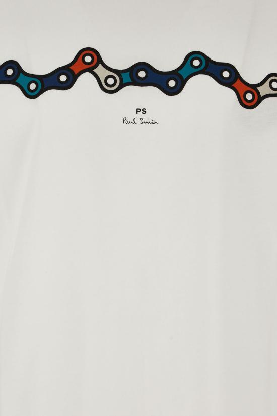 26FW 폴 스미스 지브라 패치 반팔 M2R011RWP6199 01 WHITE - PAUL SMITH