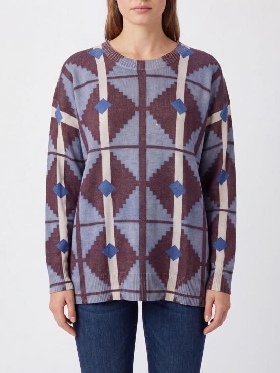 26FW 인베드위드유 스웨터 ZB06 128 Multicolor