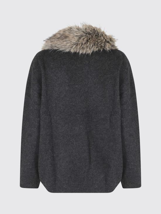 26FW 세미쿠튀르 스웨터 Y6WB17 Y47 Grey - SEMI-COUTURE