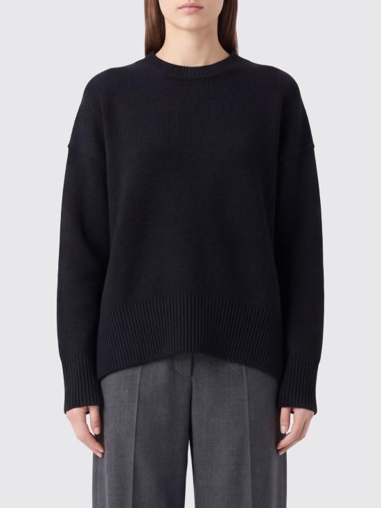 26FW 질샌더 스웨터 J02GP3J13206 001 Black