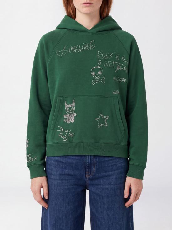 26FW 자딕앤볼테르 스웨터 JWSS01744 341 Green