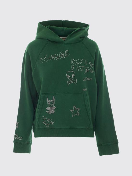 26FW 자딕앤볼테르 스웨터 JWSS01744 341 Green - ZADIG & VOLTAIRE