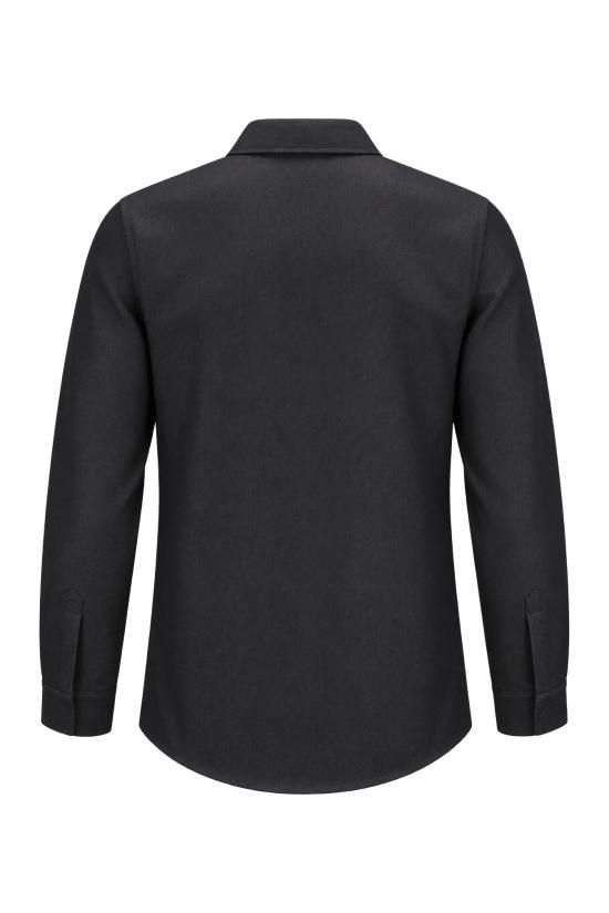26FW 구찌 인터로킹 G 코튼 실크 셔츠 A0041CXDDBI 1000 Nero - GUCCI