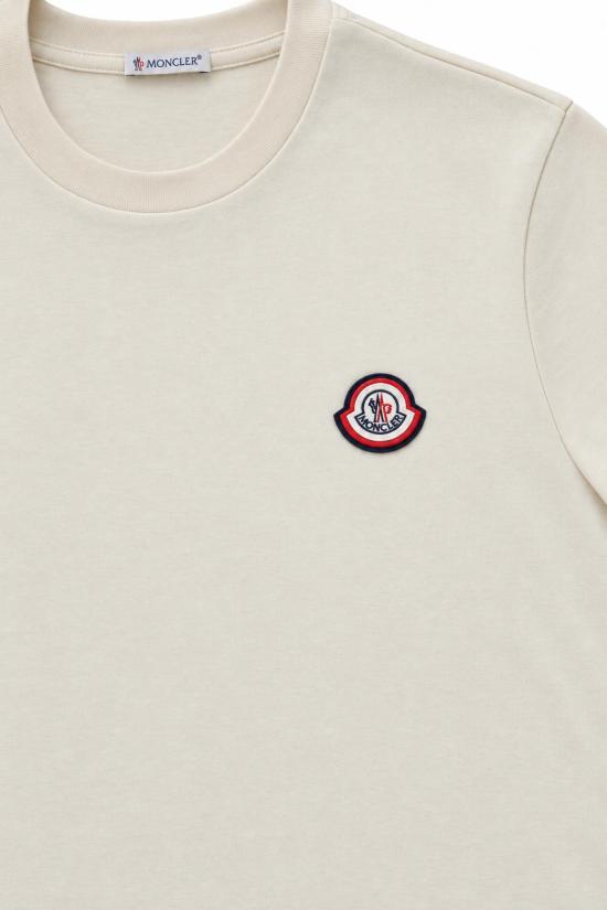 26FW 몽클레어 반팔 티셔츠 8C0004589B8Y 060 Bianco - MONCLER