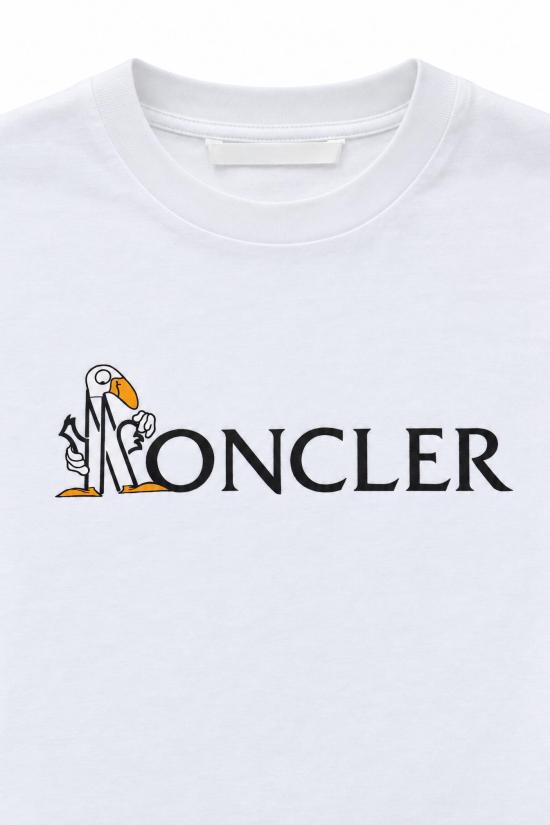 26FW 몽클레어 반팔 티셔츠 8C0003389B8U 00A Bianco - MONCLER