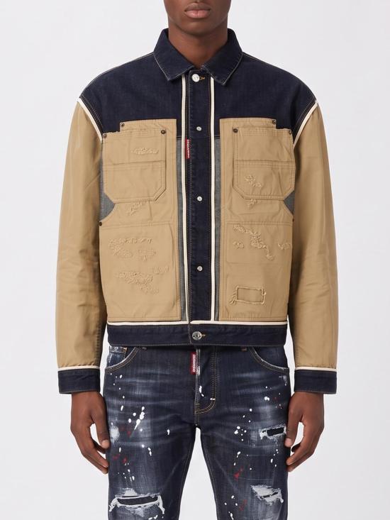 26FW 디스퀘어드2 자켓 S74AM1726D30011 470 Beige