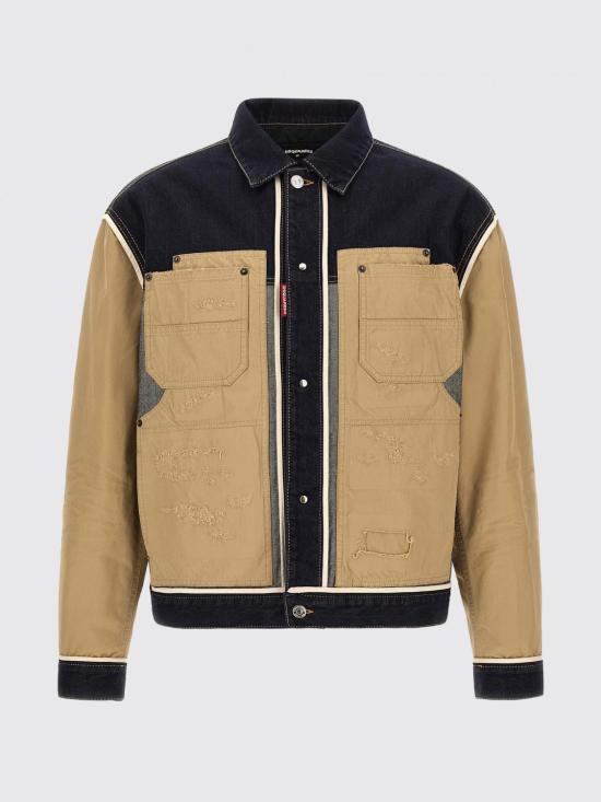 26FW 디스퀘어드2 자켓 S74AM1726D30011 470 Beige - DSQUARED2