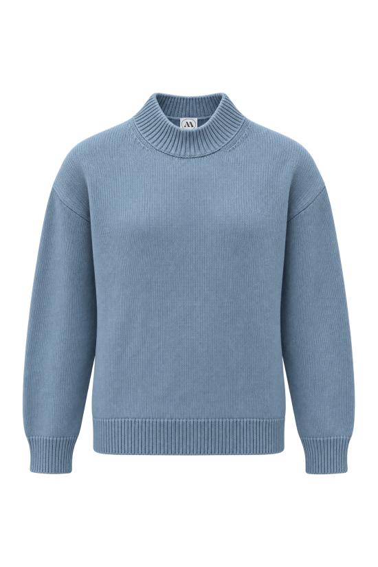 26FW 안드레 모리스 스웨터 260A80 I56SER Azzurro