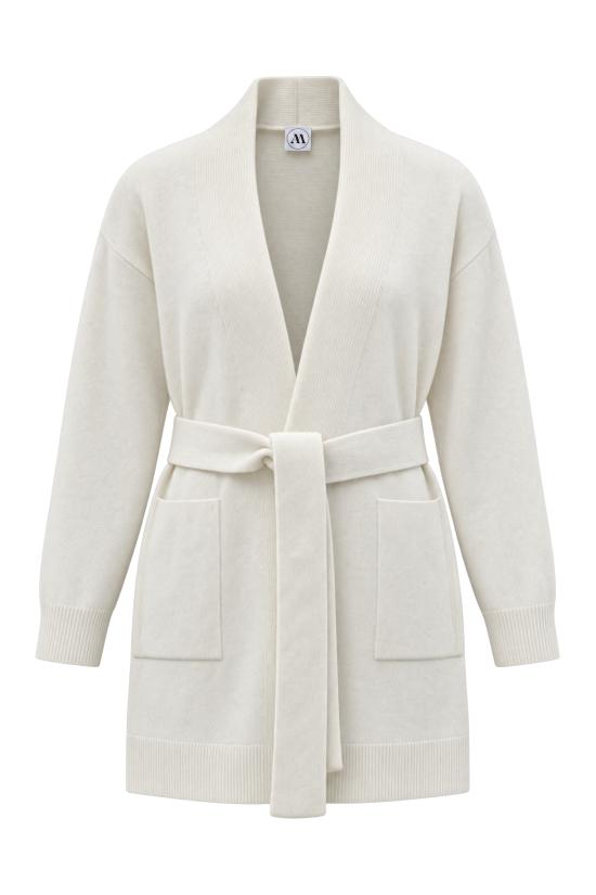 26FW 안드레 모리스 스웨터 260A97 217BIA BIANCO NATURALE