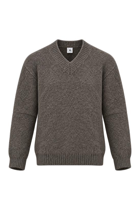 26FW 안드레 모리스 스웨터 260N74 085ACC Acciaio