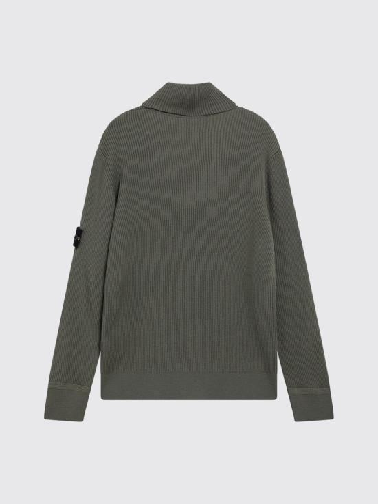 26FW 스톤 아일랜드 풀 립 RWS 울 터틀넥 점퍼 5100052S00C2 V005G Military - STONE ISLAND