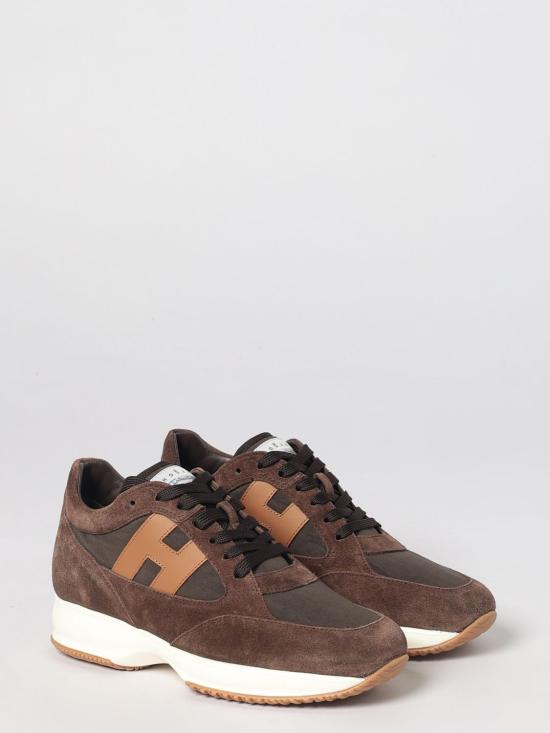 26FW 호간 스니커즈 HXM7130GC80V4R 760S Brown - HOGAN